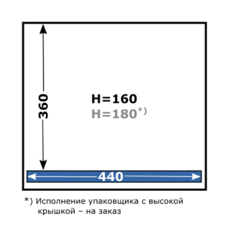 Вакуумная упаковочная машина TEPRO PP5.5