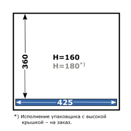 Вакуумная упаковочная машина TEPRO PP5.6