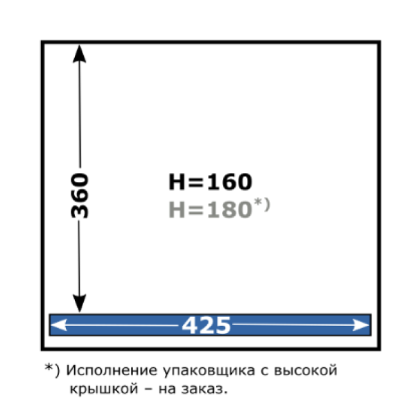 Вакуумная упаковочная машина TEPRO PP5.6