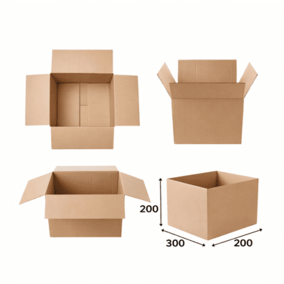 Коробка картонная 300мм*200мм*200мм (Т-23)