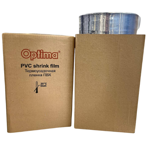 Термоусадочная пленка ПВХ 150мм х 25мкм х 480м (полурукав) Термоусадочная пленка ПВХ 150мм х 25мкм х 480м (полурукав)