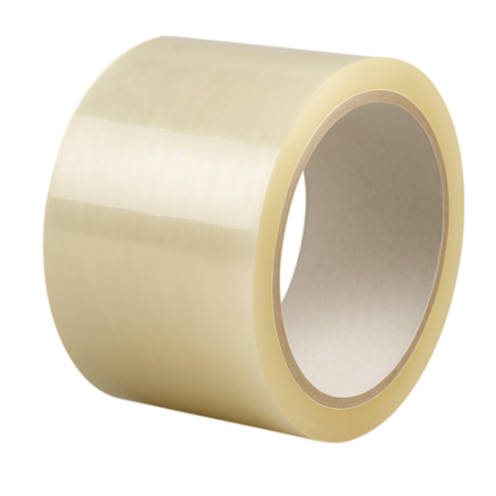 Клейкая лента скотч 75мм х 45мкм х 62м Клейкая лента скотч 75мм х 45мкм х 62м